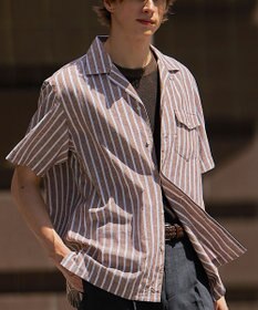 J.PRESS MEN 【HYBRID LINEN】オープンカラーシャツ