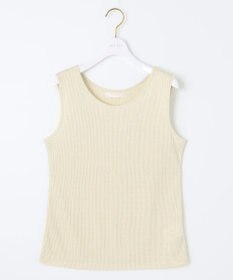 ANY SIS ラメテレコ タンクトップ