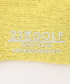23区GOLF 【MEN】 12センチ丈 ロゴソックス