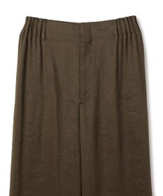 BEIGE， MICA / リネンブレンドイージーワイドパンツ