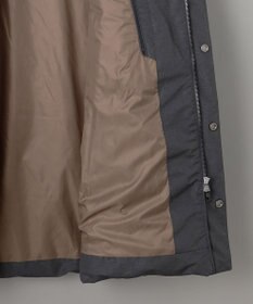 GOTAIRIKU 【仕事で着用可】MINOTECH メランジラミネート ダウンコート(23年モデル)