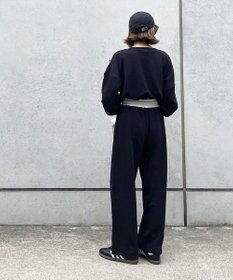 Green Parks ウエスト配色切替スウェットパンツ