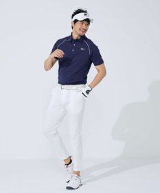 FILA GOLF／marie claire 【FILA GOLF】ラグラン半袖ポロシャツ