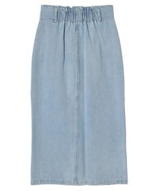 earth music&ecology ボタンナローデニムスカート