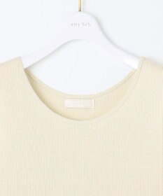 ANY SIS ラメテレコ タンクトップ