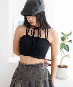 WEGO 【カップ付きインナー】なちゅ盛れカップインマルチWAYキャミ