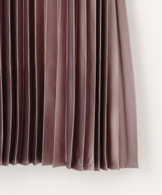 Feroux サテン プリーツスカート