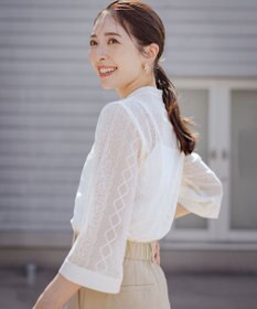 組曲 ラッセルレース ブラウス