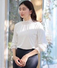 洗濯機可】シャーリングデザインプルオーバー / ANY