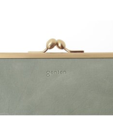 genten アンティーコ×LIBERTY 口金長財布