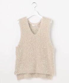 Feroux ジレ付きニット ワンピース