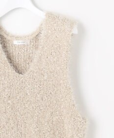 Feroux ジレ付きニット ワンピース