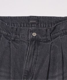 WEGO クロップドワイドデニムパンツ