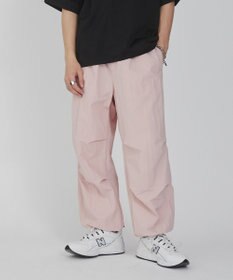 WEGO 【ウエストゴム/撥水/洗濯機可】ナイロンイージーパンツ