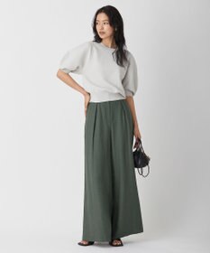 ICB 【洗える】レーヨンポリエステルタックニット