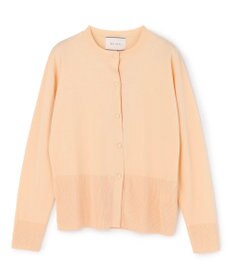 BEIGE， JULIE / コットンシルク クルーネックカーディガン