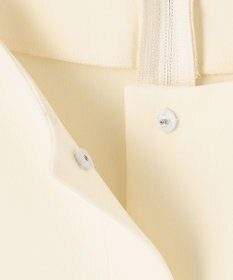 #Newans 【セレモニーにも】＜亀恭子さんコラボ＞下から着られちゃう！シュシュ付き2WAYカフスブラウス