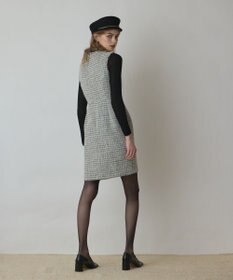 GRACE CONTINENTAL ツイードタイトワンピース