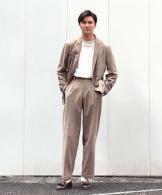 KASHIYAMA 【ウォッシャブル】ウールジャージークルーネックニット