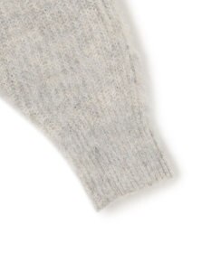 UNFILO アルパカシャギー ロングニット