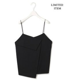 ICB L 【WEB限定・UVカット・洗える】ウール2WAYストレッチ キャミソールブラウス