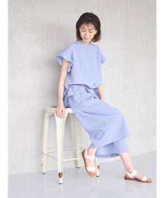 Green Parks 接触冷感　比翼シャツチュニック