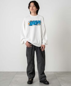 WEGO 【キッズITEM】イージーバレルレッグデニムパンツ（JUNIOR）