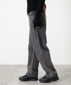 WEGO 【キッズITEM】イージーバレルレッグデニムパンツ（JUNIOR）