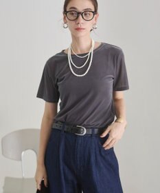 WEGO 【ANGIE VINTAGE】シアーベロアTシャツ