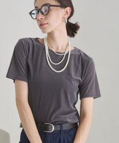 WEGO 【ANGIE VINTAGE】シアーベロアTシャツ
