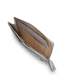 PELLE BORSA メッシュL字ファスナーコンパクト長財布 Chrono Weave クロノウィーブ 5843