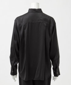 23区 L 【エステータ】シルクサテン シャツ