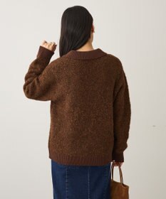 CRAFT STANDARD BOUTIQUE 配色Vネックニットプルオーバー