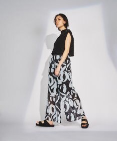 GRACE CONTINENTAL スラッシュニットトップ