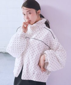 earth music&ecology パイピングブルゾン