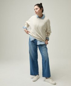 caqu ふわとろスウェットシャツ