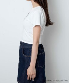 WEGO 【サンリオ】HELLOKITTYコラボラインストーンワンポイントT