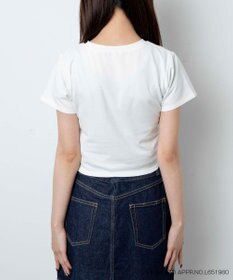 WEGO 【サンリオ】HELLOKITTYコラボラインストーンワンポイントT