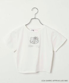 WEGO 【サンリオ】HELLOKITTYコラボラインストーンワンポイントT
