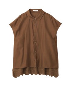 Green Parks ＳＥＴ２点刺しゅうキャミ＋シャツ