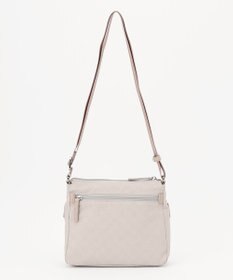 LA BAGAGERIE モノグラム　スクエアナイロンショルダー　SSサイズ
