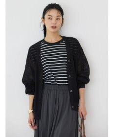 AMERICAN HOLIC メッシュＶネックニットカーディガン