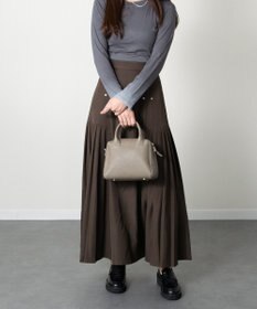 INTER-CHAUSSURES 【CHRISTIAN VILLA】ベーシックレザーハンドバッグ