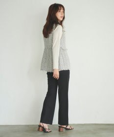 Feroux 【2WAY・洗える】リボンタイシアータートル カットソー