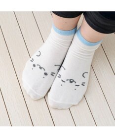 Mother garden しろたん スニーカー丈 靴下 3足セット 《手つなぎ・ビット柄・もうつかれちゃった》 21～24cm