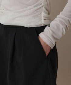 GRACE CONTINENTAL リネンライクショートパンツ