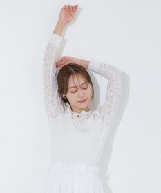 TOCCA 【chayさん着用】LOVING HEART ニットトップス アイボリー系