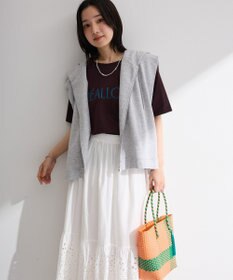 Green Parks フード付裏毛ベスト