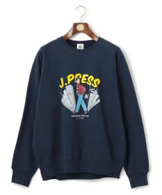 J.PRESS MEN 【AaronChang】【UNISEX】プリント スウエットシャツ
