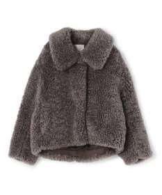 UNFILO エコファー ステンカラーコート